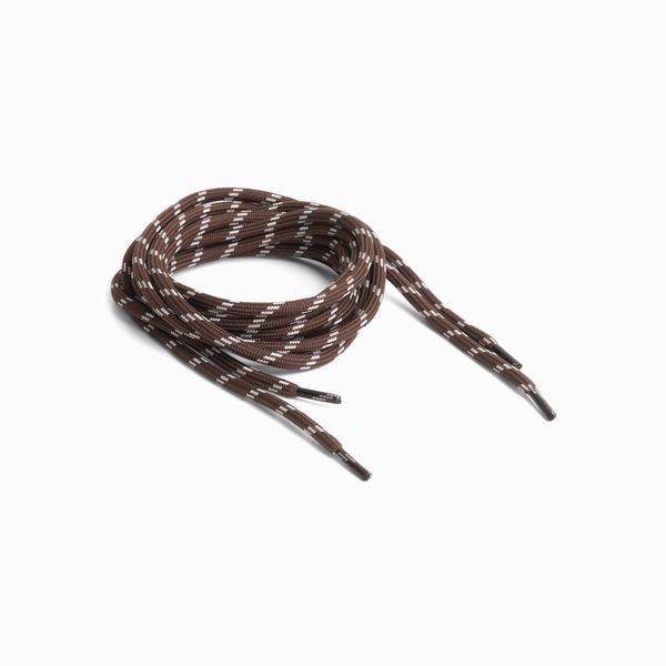 Shoe laces - Brown/Offwhite – handcrafted by mono made in Portugal