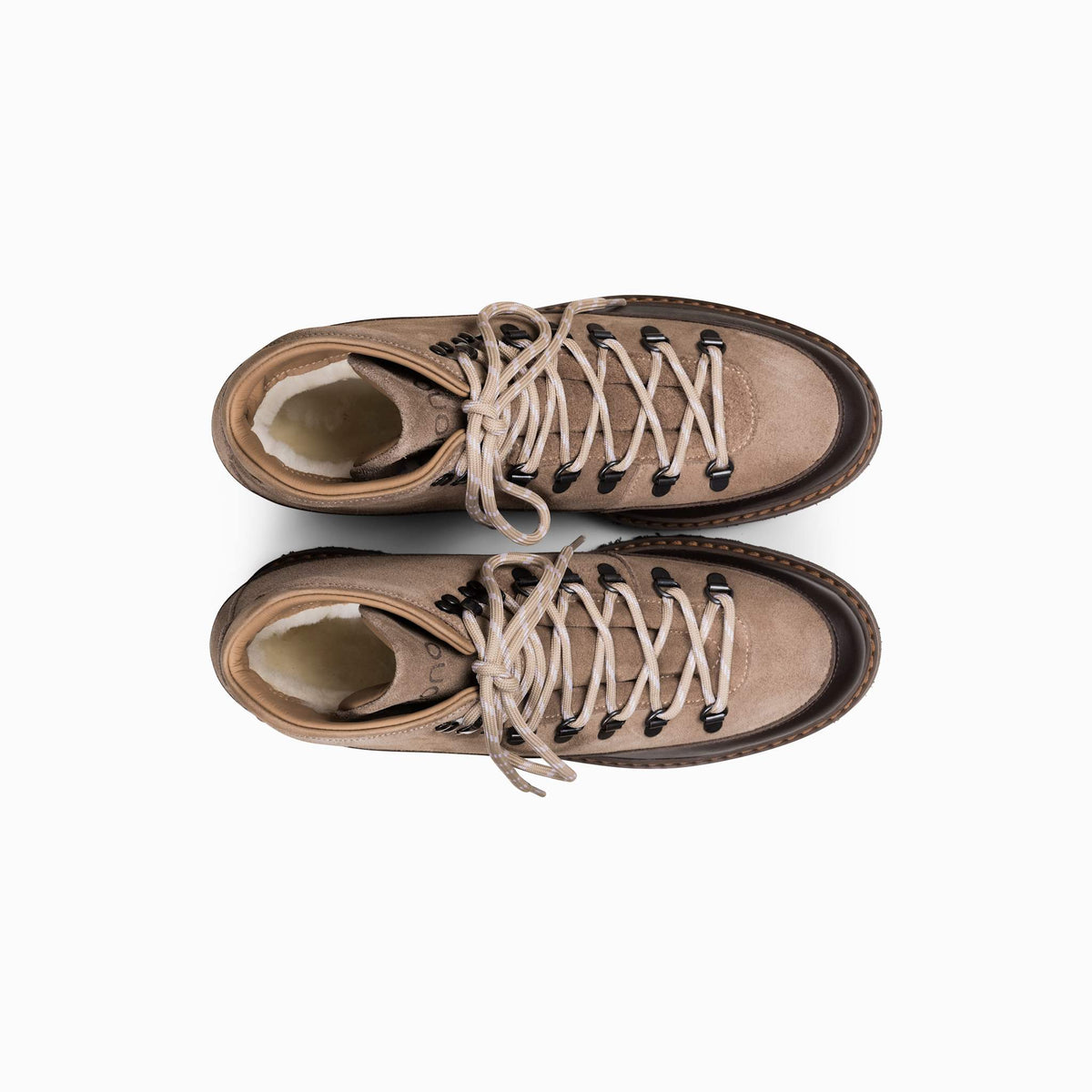 Core Cap Suede - Taupe black - Man – handcrafted by mono made in Portugal