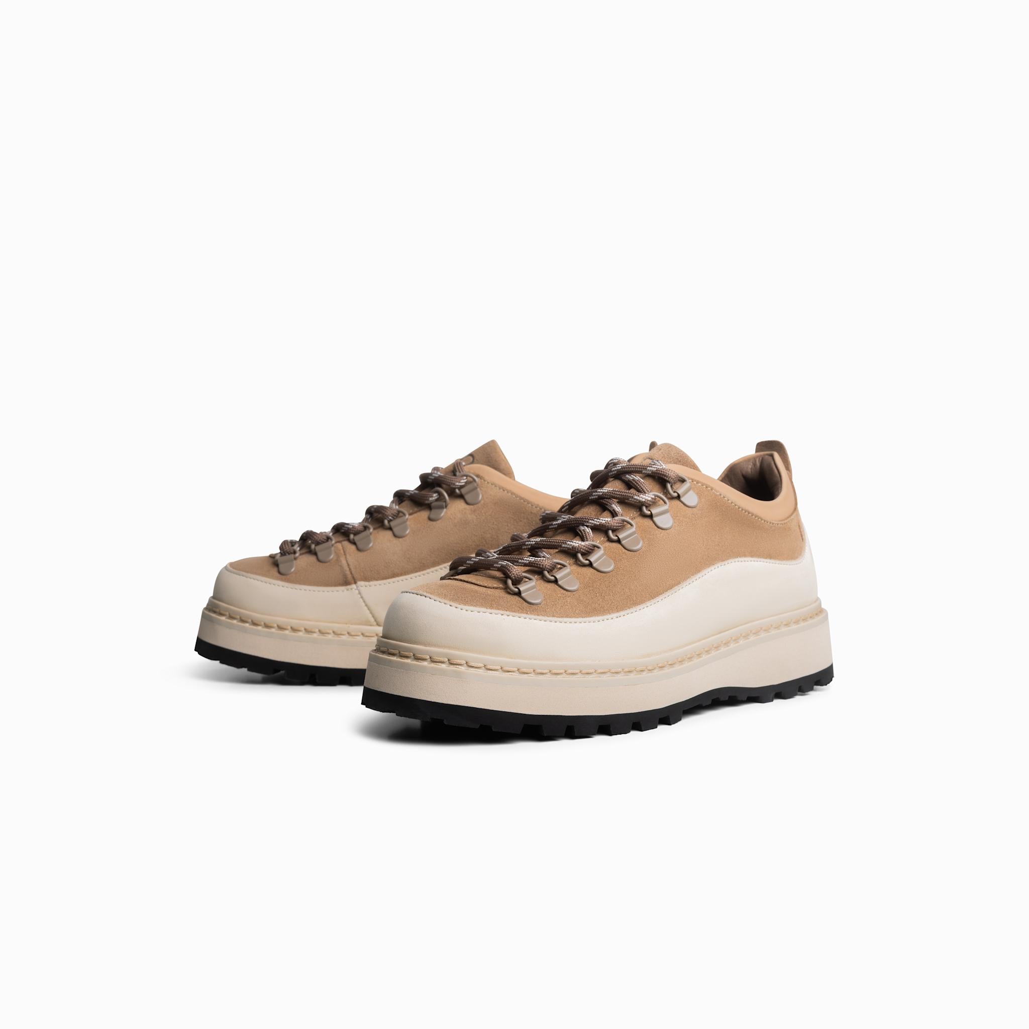 Allo cap - Taupe Linen - Woman – handcrafted by mono made in Portugal