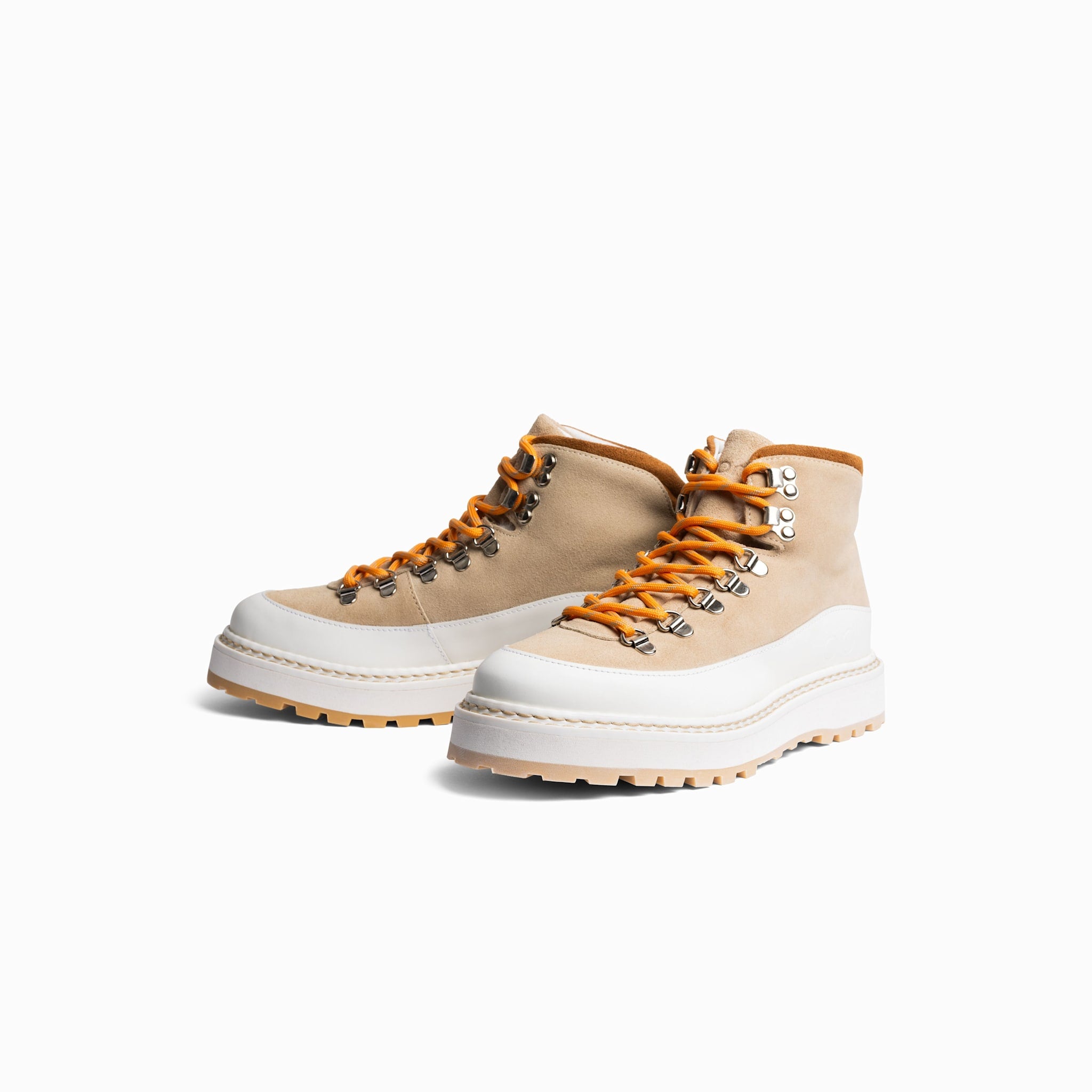 Core Cap Suede - White sand - Man – handcrafted by mono made in Portugal