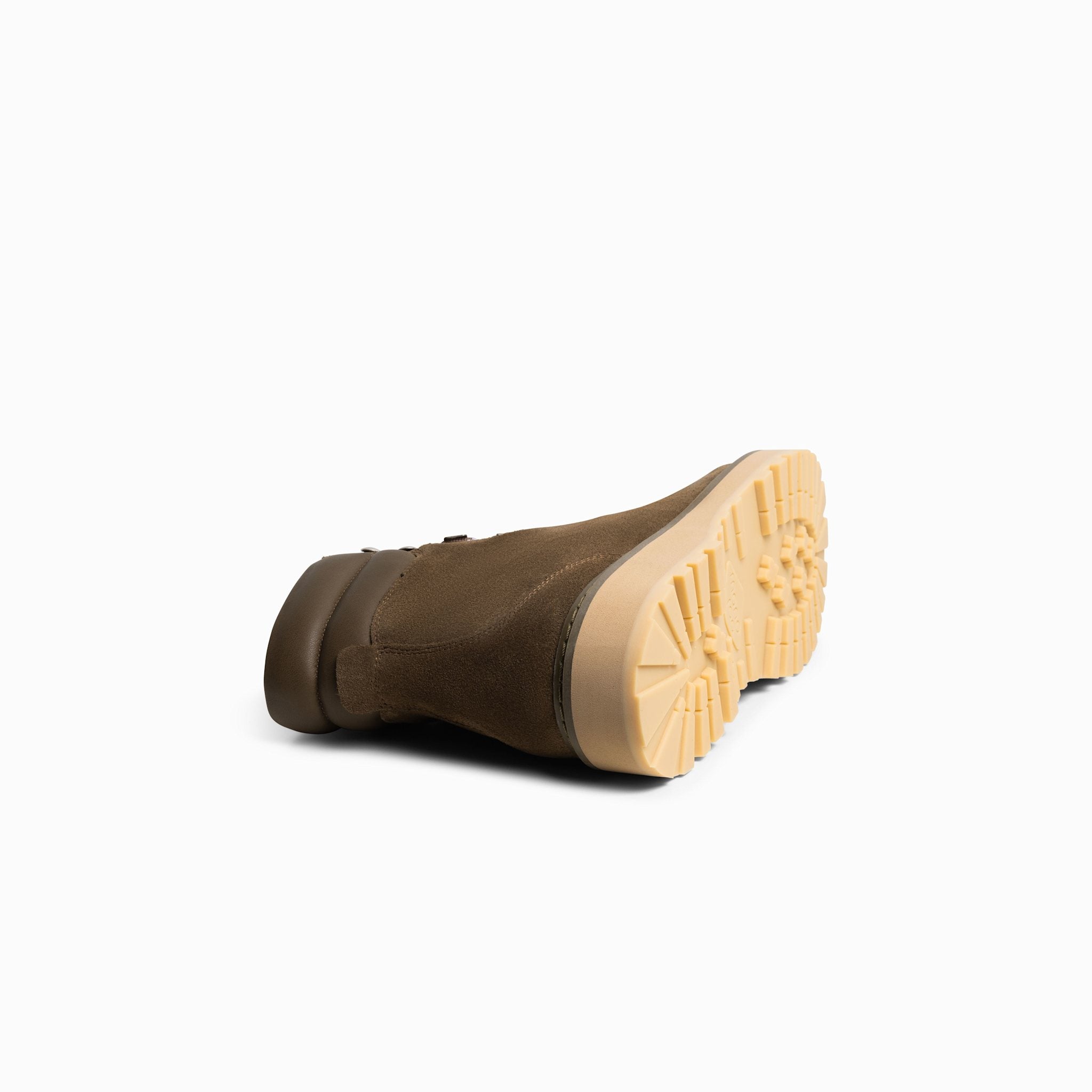 Hiking - Suede - Olive - Woman – handcrafted by mono made in Portugal