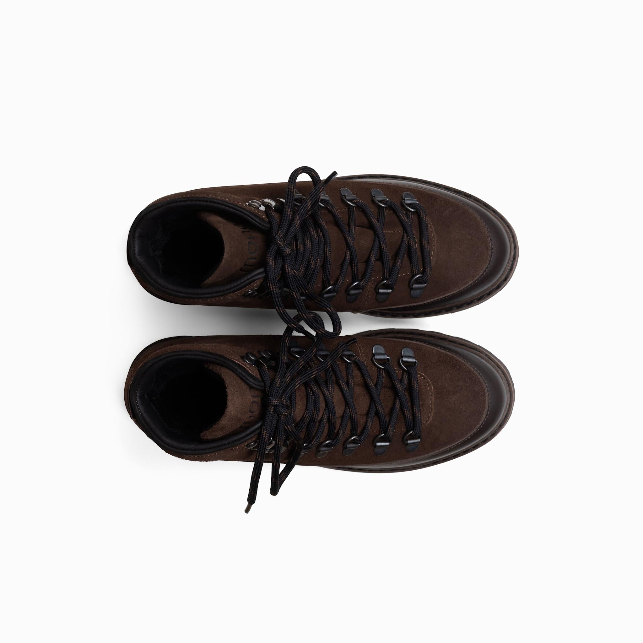 Core Cap Suede - Chocolate Black - Woman – handcrafted by mono made in Portugal