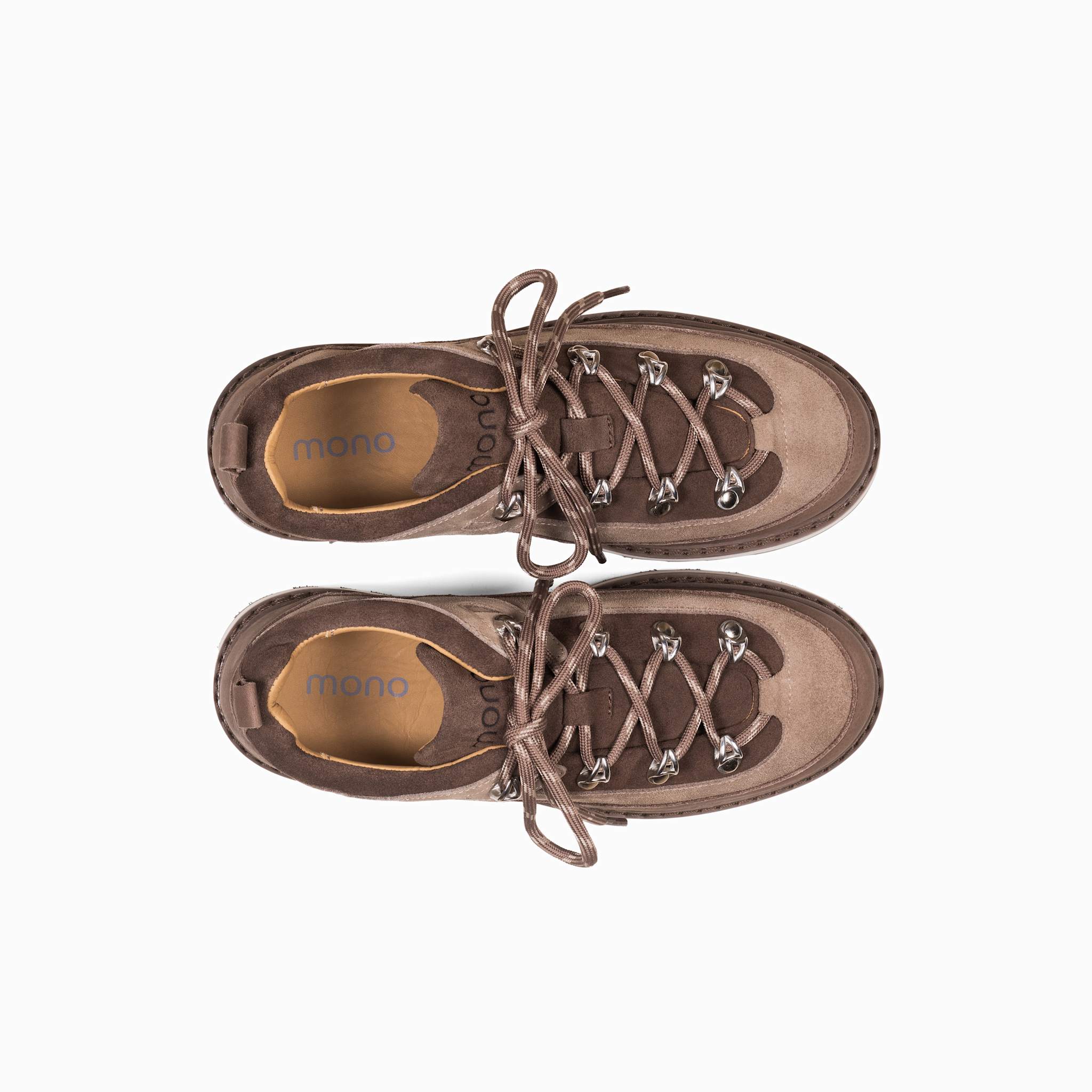 Tag cap low - Taupe - Woman – handcrafted by mono made in Portugal