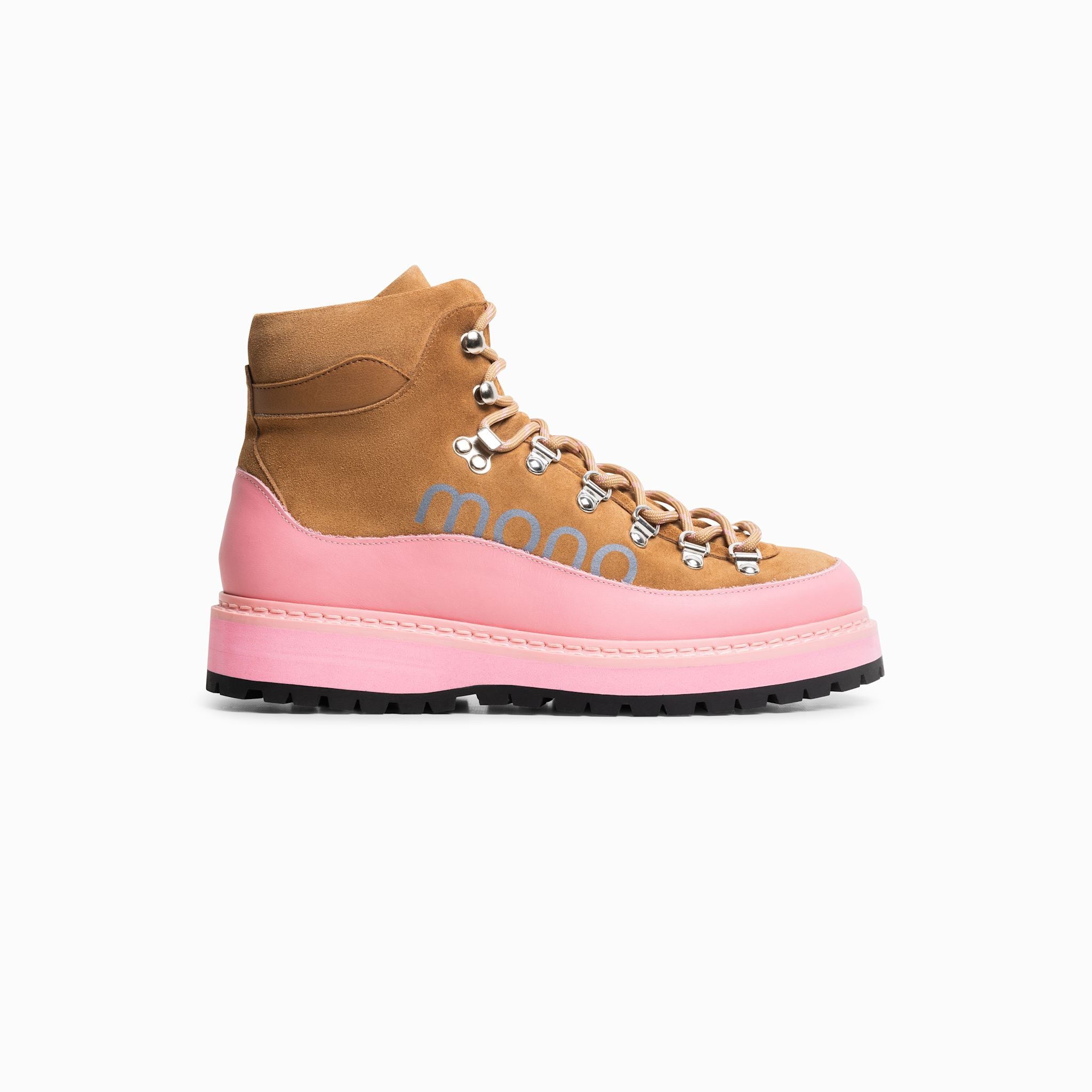 Vidda shearling - Cognac Pink Woman – handcrafted by mono made in Portugal