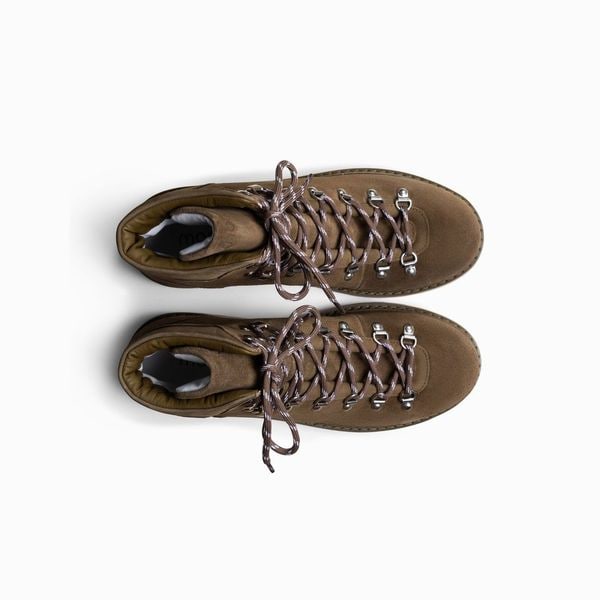 Tag Suede - Olive - Man – handcrafted by mono made in Portugal