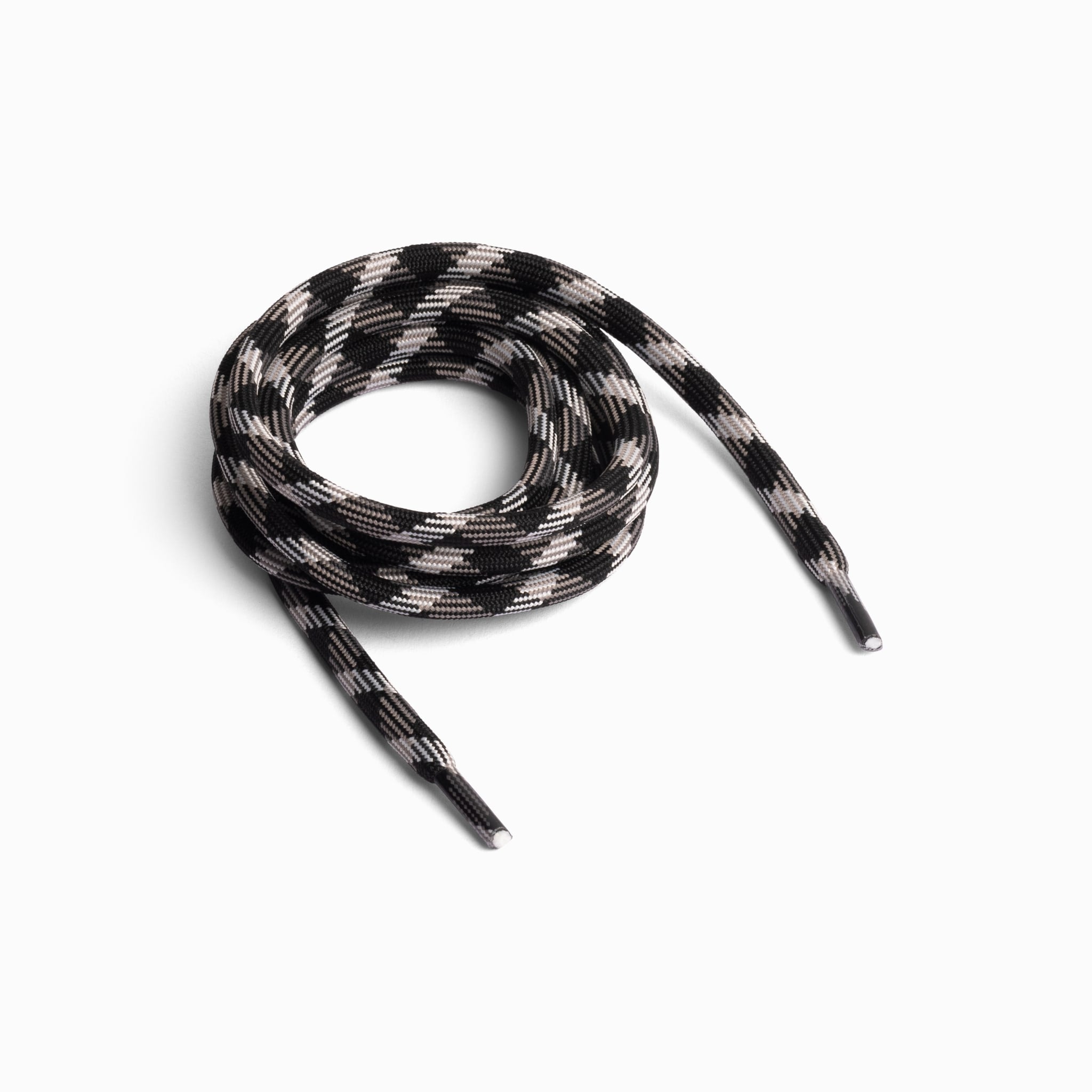 Shoe laces - Black/Grey/White – handcrafted by mono made in Portugal