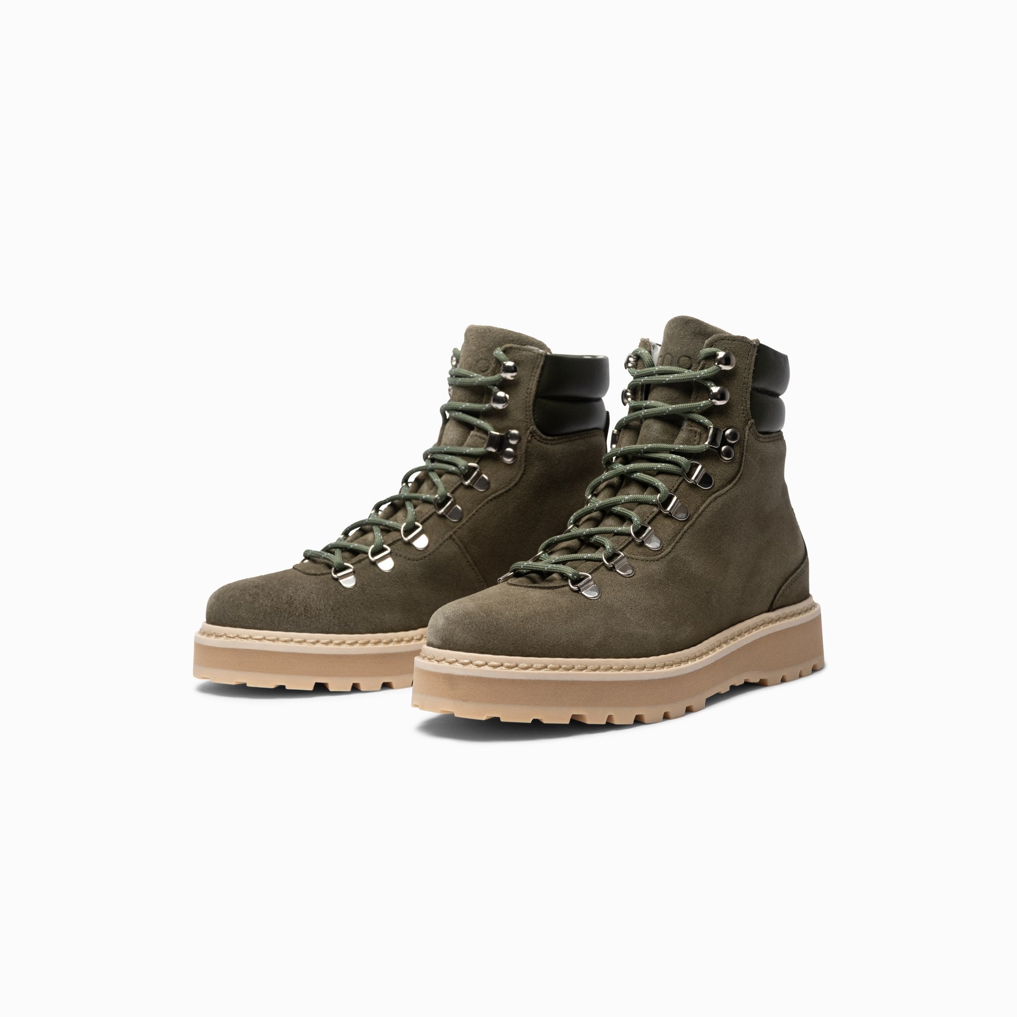 Hiking - Suede - Military - Man – handcrafted Hiking by mono made in Portugal