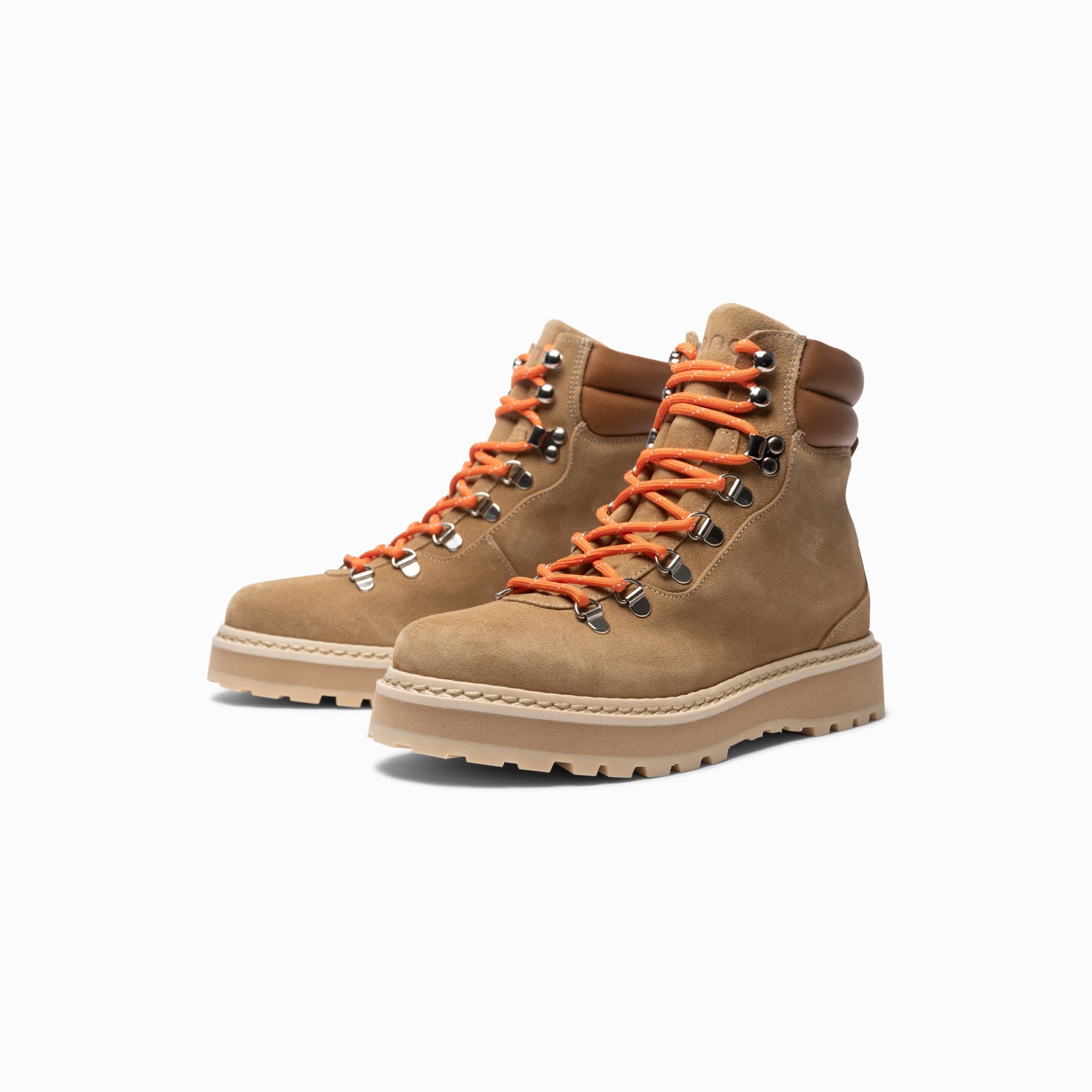 Hiking - Suede - Nude - Woman – handcrafted Hiking by mono made in Portugal