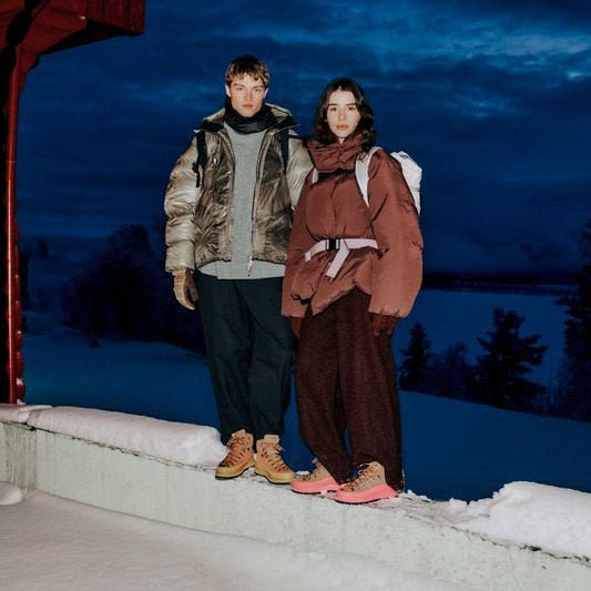 Vidda shearling - Cognac Pink Woman – handcrafted by mono made in Portugal