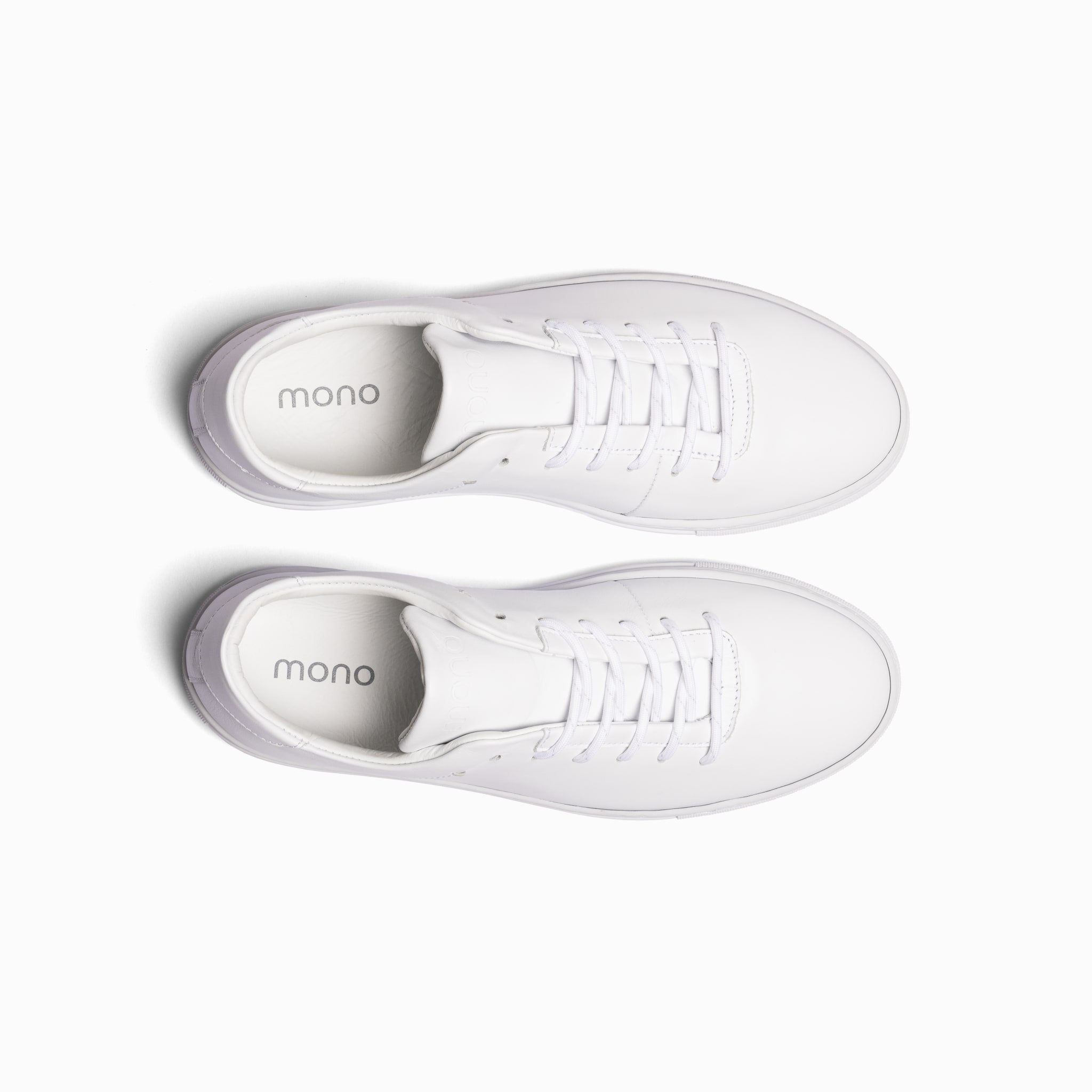 Flex - Suede - White - Man – handcrafted Flex by mono made in Portugal