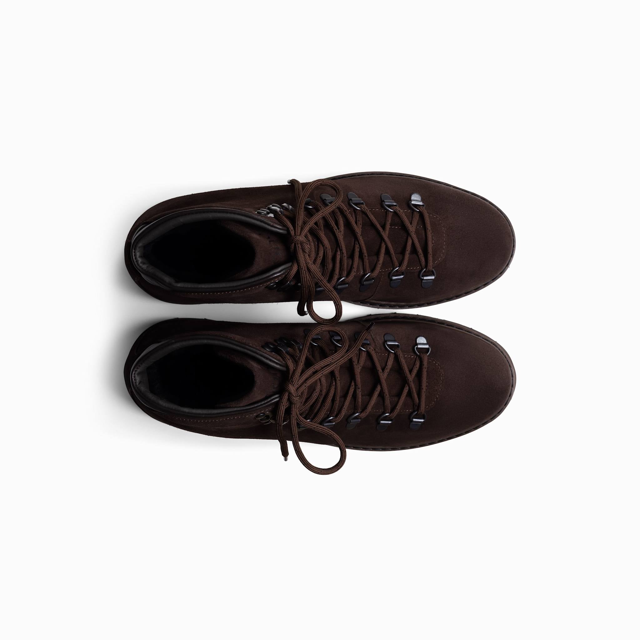 Hiking Core - Suede - Chocolate - Man – handcrafted by mono made in Portugal