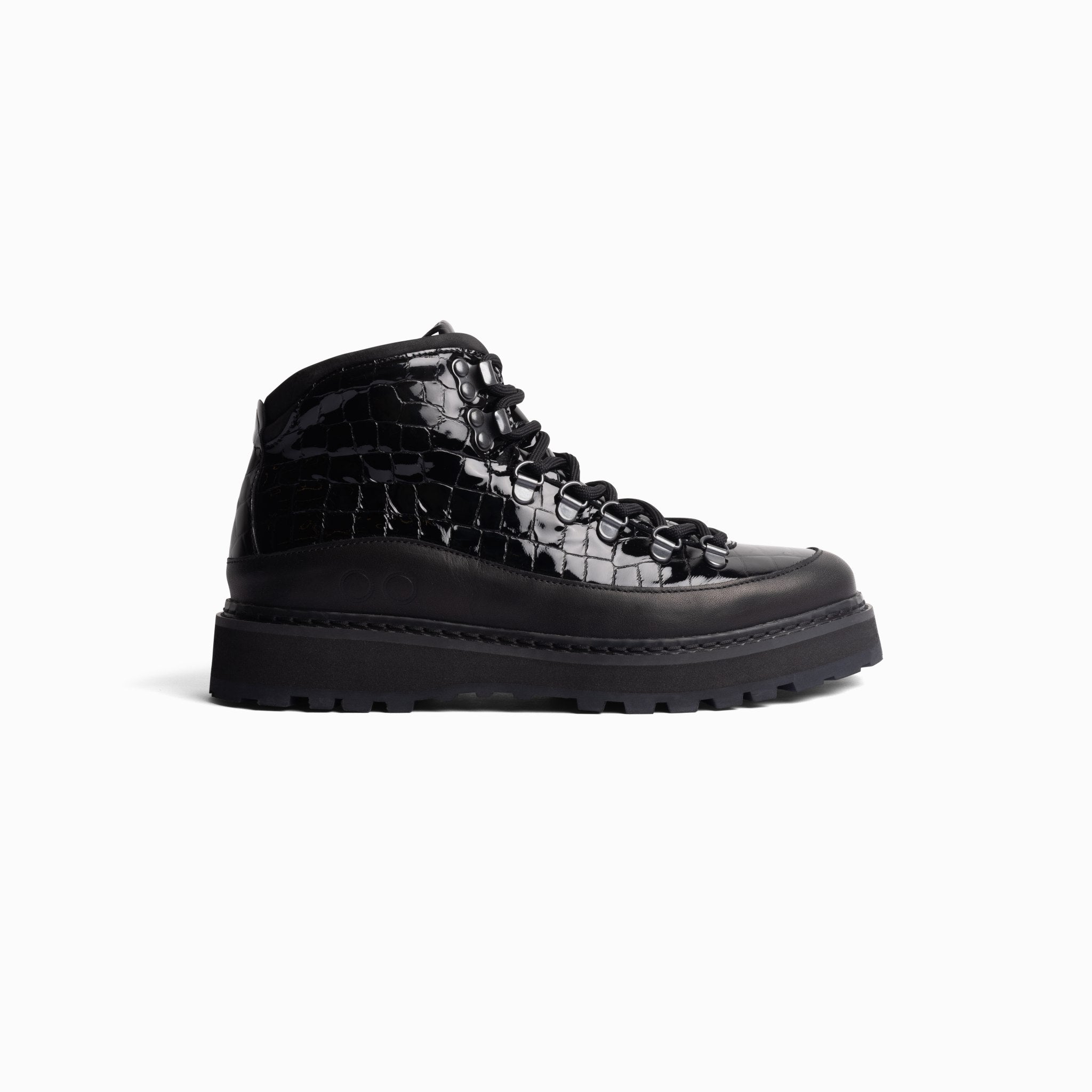 Core Cap Croco - Black - Woman – mono