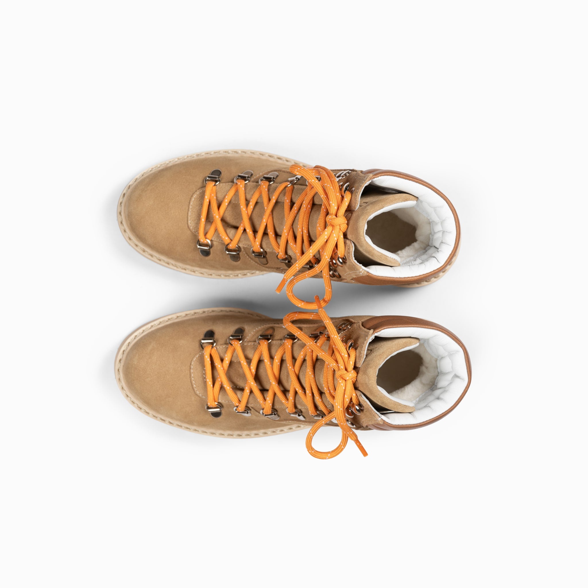 Hiking - Suede - Nude - Woman – handcrafted Hiking by mono made in Portugal