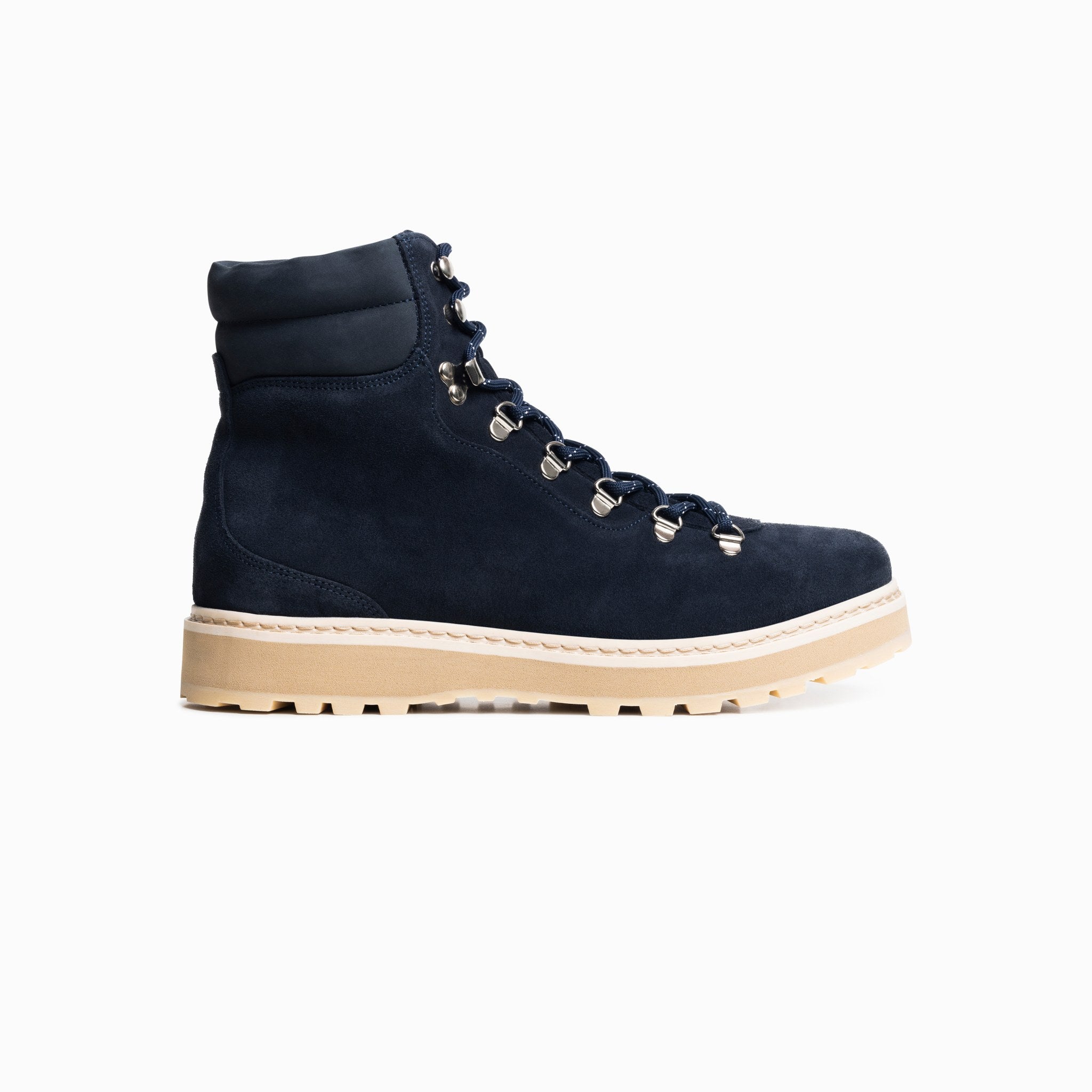 Hiking - Suede - Navy - Man – handcrafted Hiking by mono made in Portugal