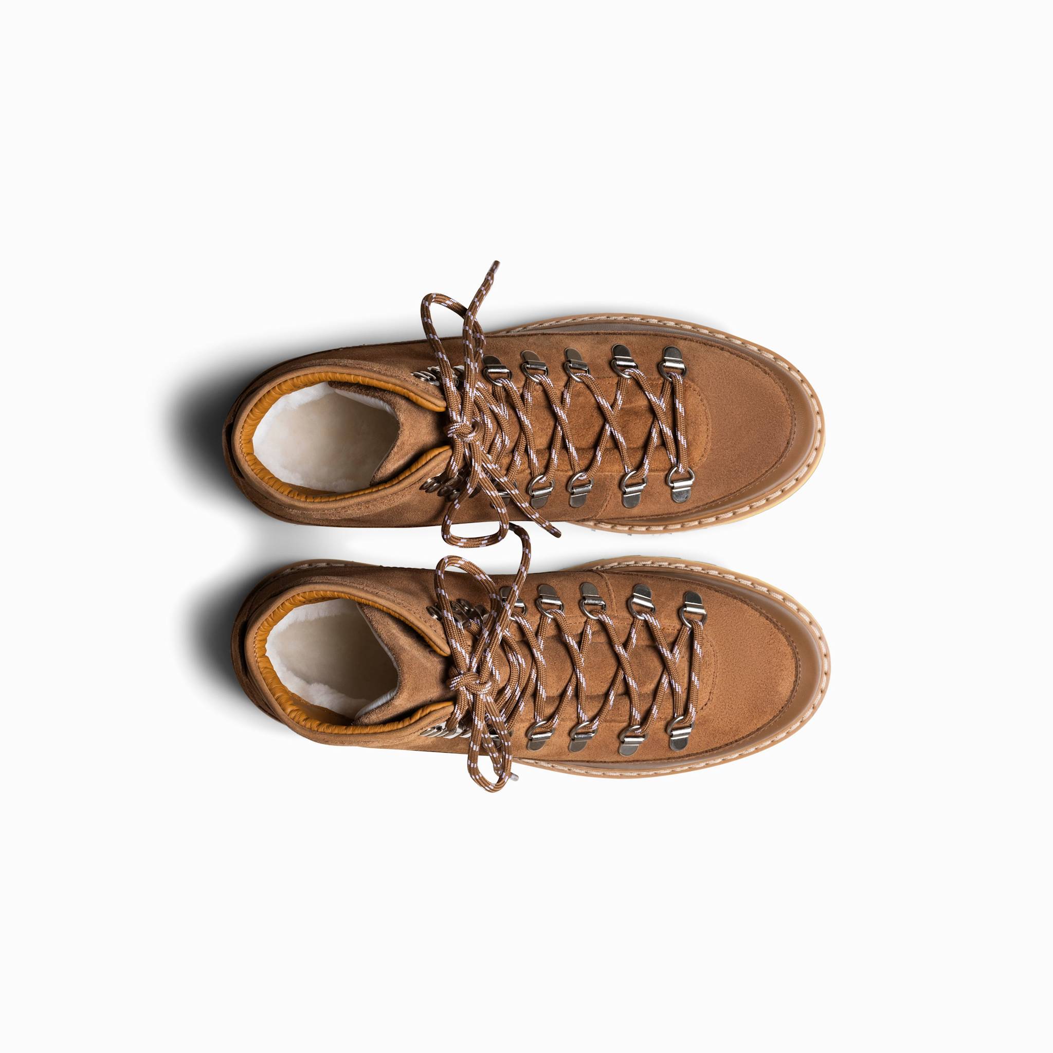 Core Cap Suede - Cognac yellow - Woman – handcrafted by mono made in Portugal