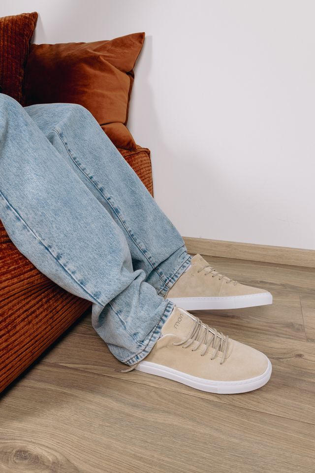 Flex - Suede - Sand - Man – handcrafted by mono made in Portugal