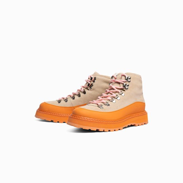 Core Cap Suede - Sand Orange - Woman – mono