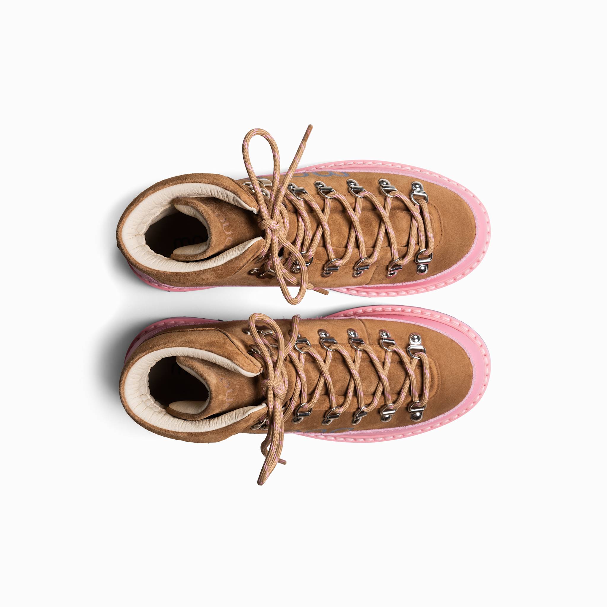 Vidda shearling - Cognac Pink Woman – handcrafted by mono made in Portugal