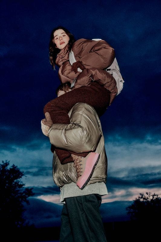 Vidda shearling - Cognac Pink Woman – handcrafted by mono made in Portugal